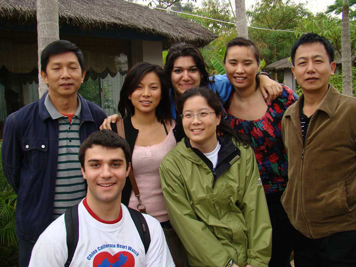 The students with the Dai princes